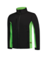 Tricorp Softshell Werkjas Bicolor 402002 Maat: XL, Kleur: Zwart/Lime