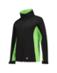 Tricorp Softshell Werkjas Bicolor Dames 402008 Maat: M, Kleur: Zwart/Lime