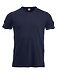 Katoenen T-shirt Clique New Classic Kleur: Dark navy (580), Maat: M