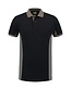 Polo contrast extra lang Lemon & Soda 4600 Kleur: donker marine/parelgrijs, Maat: XL