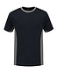 Werkshirt contrast Lemon & Soda 4500 Kleur: donker marine/parelgrijs, Maat: L