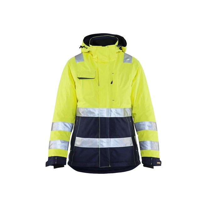 Blaklader winterjas DAMES high vis 4870