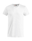 Basic T-shirt Clique Kleur: Wit (00), Maat: XL