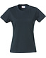 Basic dames T-shirt 145g/m² Kleur: Dark navy (580), Maat: XS