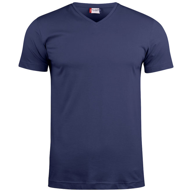 T-shirt met V-hals 145g/m²