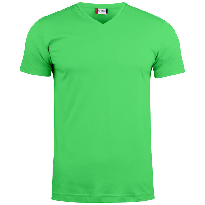 T-shirt met V-hals 145g/m²