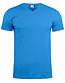 T-shirt met V-hals 145g/m² Kleur: Kobalt (55), Maat: L