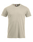 Katoenen T-shirt Clique New Classic Kleur: Licht khaki (815), Maat: 3XL