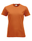 Katoenen dames T-shirt Clique New Classic Kleur: Diep oranje (18), Maat: 2XL