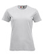 Katoenen dames T-shirt Clique New Classic Kleur: Ash (92), Maat: M