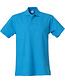 Katoenen poloshirt heren Clique Kleur: Turquoise (54), Maat: S