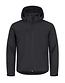 Clique Classic Softshell jas met capuchon Kleur: Zwart (99), Maat: XS