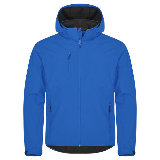 Clique Classic Softshell jas met capuchon