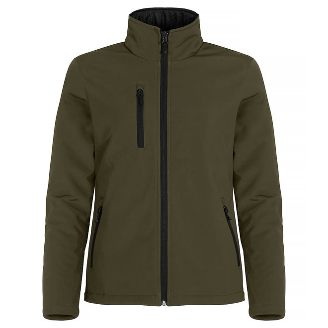 Clique Gevoerde  softshell jas dames