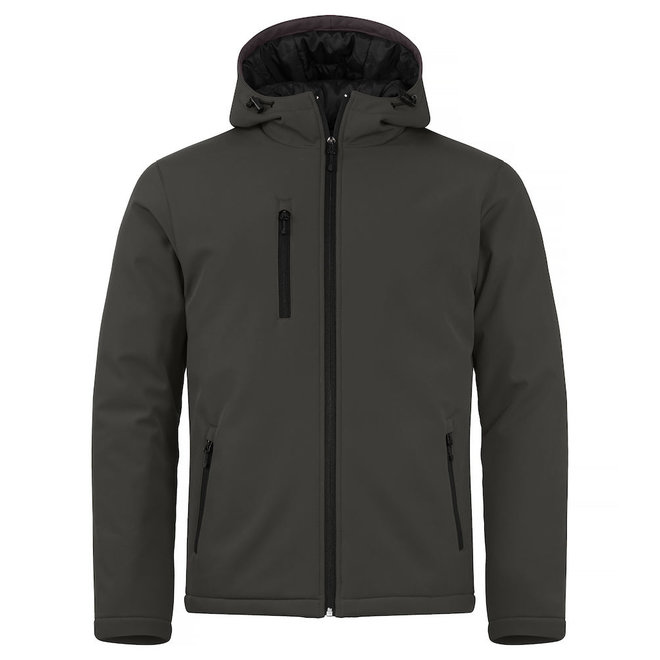 Clique Gevoerde softshell jas met capuchon