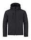 Clique Gevoerde softshell jas met capuchon Kleur: Zwart (99), Maat: S