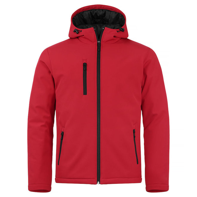 Clique Gevoerde softshell jas met capuchon