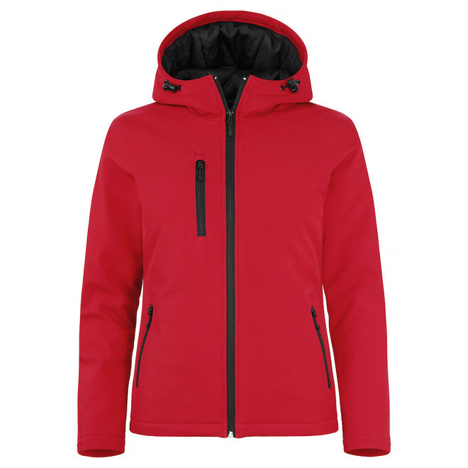 Clique Gevoerde  softshell jas met capuchon dames