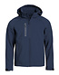 Heren softshell jack Milford van Clique Kleur: Dark navy (580), Maat: L