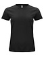 Dames T-shirt 100% biologisch katoen Classic Kleur: Zwart (99), Maat: M