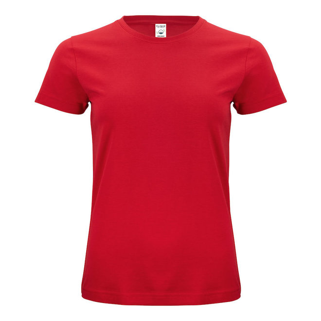 Dames T-shirt 100% biologisch katoen Classic