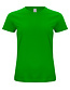 Dames T-shirt 100% biologisch katoen Classic Kleur: Appelgroen (605), Maat: M