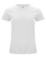 Dames T-shirt 100% biologisch katoen Classic Kleur: Wit (00), Maat: L
