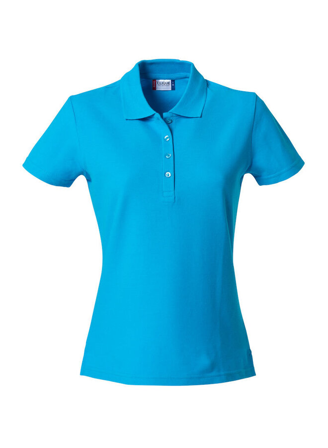 Basic dames polo katoen