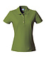 Basic dames polo katoen Kleur: Legergroen (71), Maat: XS