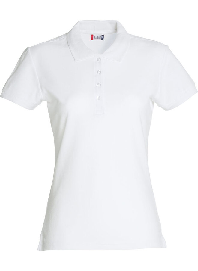 Basic dames polo katoen