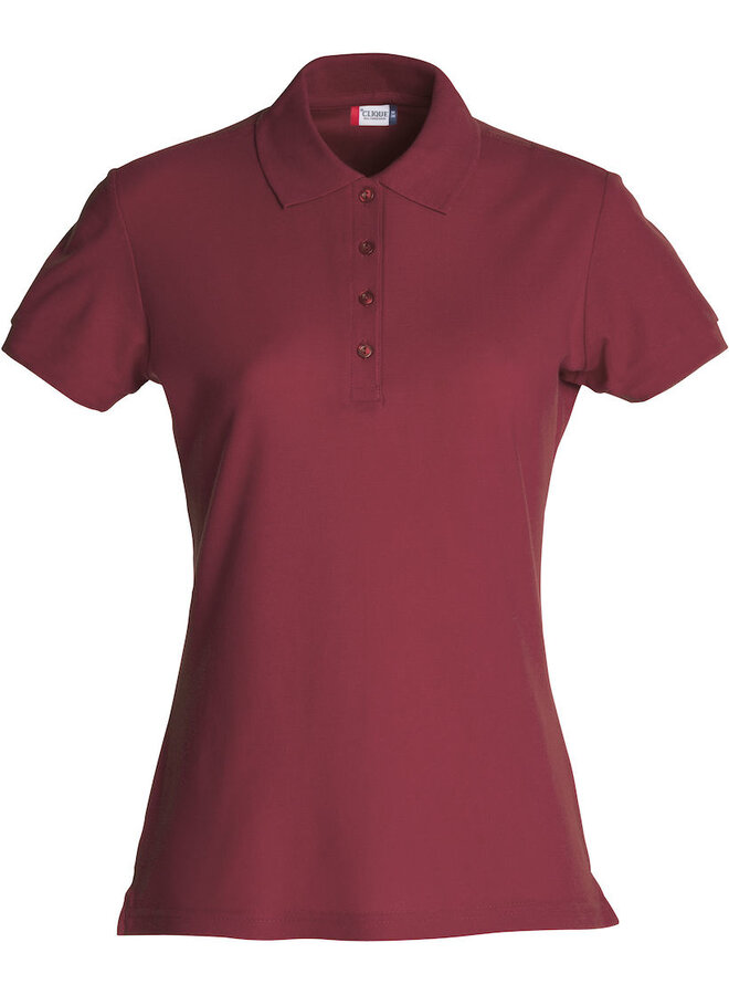 Basic dames polo katoen