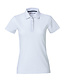 Heavy premium dames polo 270 gram Kleur: Wit (00), Maat: S