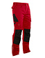 Werkbroek Jobman 2321 Kleur: rood/zwart (4199), Maat: 50