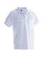 Heren polyester polo met borstzak Jobman 5533 Kleur: wit (1000), Maat: S