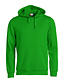 Basic hoody Clique Kleur: Appelgroen (605), Maat: 2XL