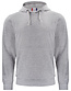 Basic hoody Clique Kleur: Grijsmelange (95), Maat: L