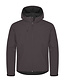 Clique Classic Softshell jas met capuchon Kleur: Donkergrijs (945), Maat: 3XL