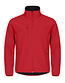 Clique Classic softshell jas Kleur: Rood (35), Maat: 2XL