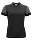 PRINTER Prime T-shirt  dames Kleur: zwart/staalgrijs (9093), Maat: XL