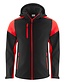 PRINTER Prime softshell jas Kleur: zwart/rood (9040), Maat: 5XL