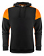 PRINTER Prime hoodie Kleur: zwart/oranje (9030), Maat: XXL