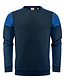 PRINTER Prime crewneck Kleur: marine/kobalt (6053), Maat: 5XL