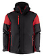 PRINTER Prime gevoerde softshell jas Kleur: zwart/rood (9040), Maat: 4XL
