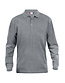 Polo lange mouw Clique Kleur: Grijsmelange (95), Maat: XS