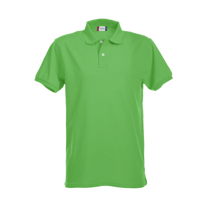 Stretch polo heren Clique premium