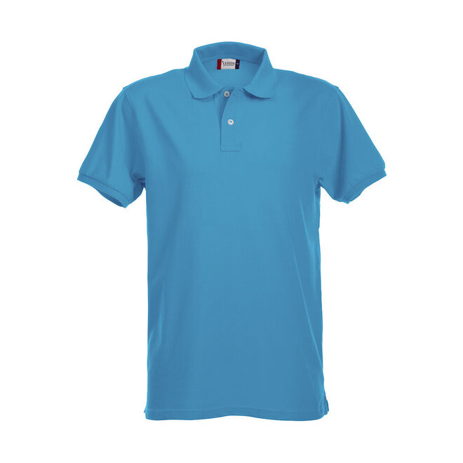 Stretch polo heren Clique premium