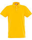 Stretch polo heren Clique premium Kleur: Lemon (10), Maat: M