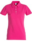 Dames poloshirt met stretch Clique Kleur: Helder kersen (300), Maat: M