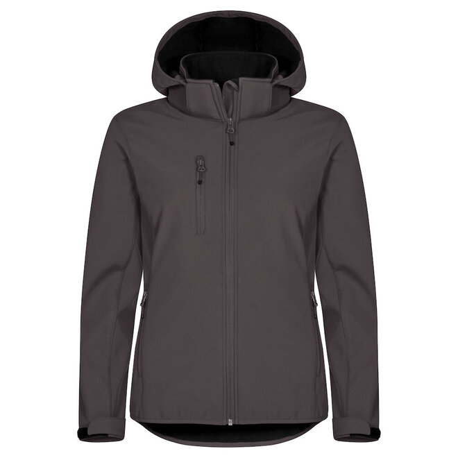 Clique Classic Softshell jas met capuchon dames