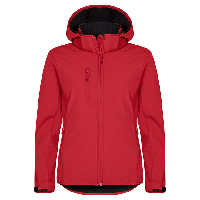 Clique Classic Softshell jas met capuchon dames